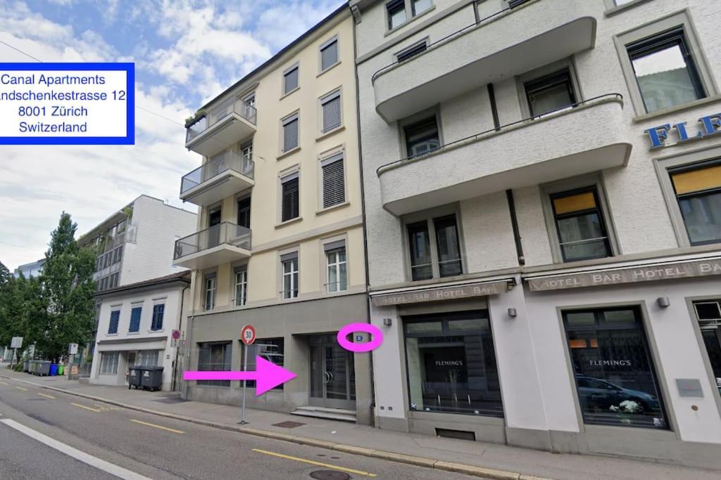 Elegant 2Br Apartment - Canal3 Zürich Exterior foto